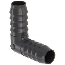 Spears 1406 Series PVC Tube Fitting  90 Degree Elbow  Schedule 40  Gray  1" Barbed - B009F3MHLS